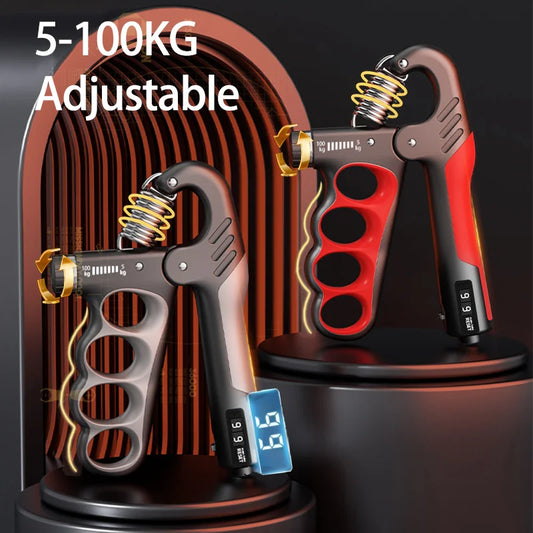 Adjustable Hand Grip Strengthener - Build Wrist & Forearm Strength (5-150kg)