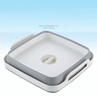 Foldable Multipurpose Basin Collapsible Washing Up Bowl Camping Sink Travel UK