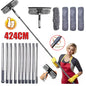 Telescopic Extendable Window Cleaner Equipment Glass Cleaning 4.5m Squeegee