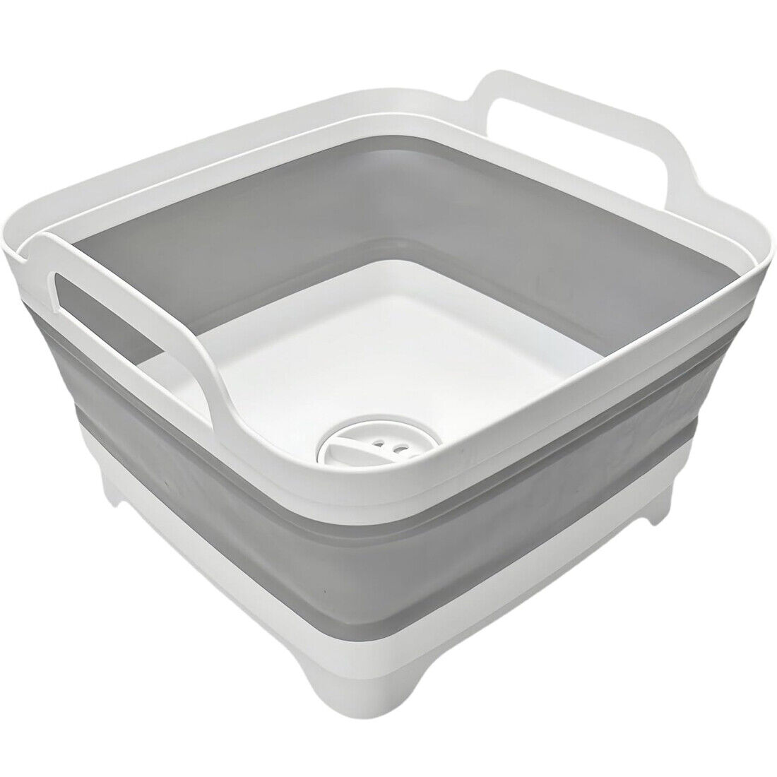 Foldable Multipurpose Basin Collapsible Washing Up Bowl Camping Sink Travel UK