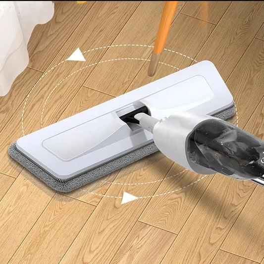Spray Mop Microfibre Pad Floor Cleaning Mop For All Floor Types Bottle  2 Pads