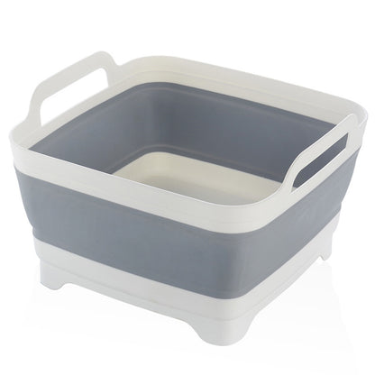 Foldable Multipurpose Basin Collapsible Washing Up Bowl Camping Sink Travel UK
